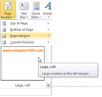 Cara Membuat Nomor Halaman Portrait Di Halaman Landscape Word Computer 1001