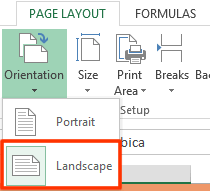 Mengubah Posisi Kertas Excel menjadi Landscape Mengubah Posisi Kertas Excel menjadi Landscape