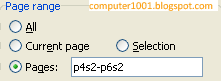 Page Range - Word Page Range - Word