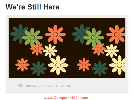 Contoh warna pada pattern Contoh warna pada pattern