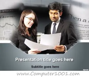 People at Work PowerPoint Template People at Work PowerPoint Template