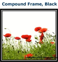 Compound Frame, Black - Picture Styles