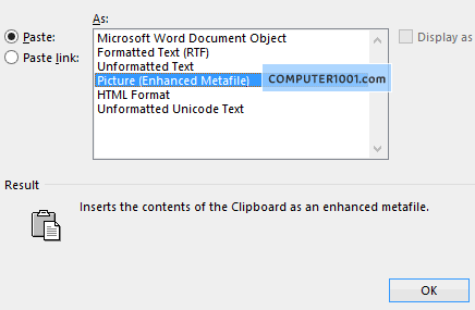 Pilih Picture (Enhanced Metafile) Pilih Picture (Enhanced Metafile)