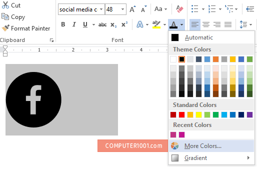 Pilih More Colors Pilih More Colors
