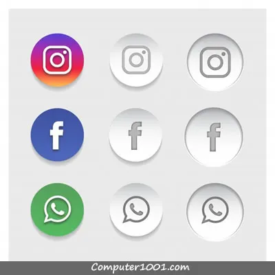 Popular Social Networking Icons