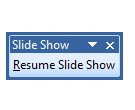 Menu Resume Slide Show