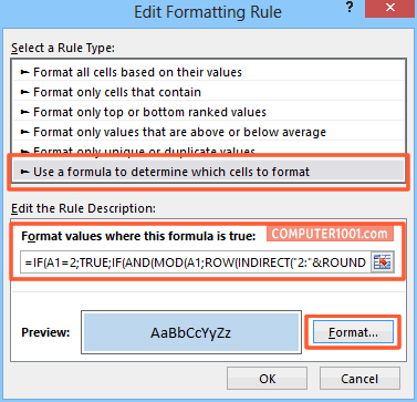 Conditional Formatting Warna Sel Bilangan Prima Conditional Formatting Warna Sel Bilangan Prima