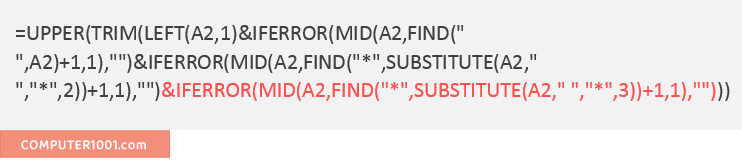 Rumus Excel Singkatan Nama 4 Huruf Rumus Excel Singkatan Nama 4 Huruf