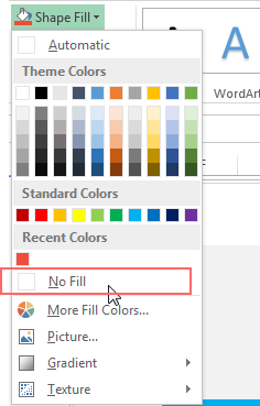 Pilih No Fill Pilih No Fill
