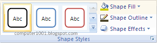 Shape Styles Shape Styles
