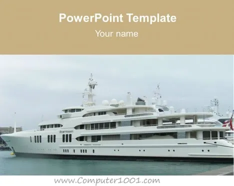 Ship PowerPoint Template
