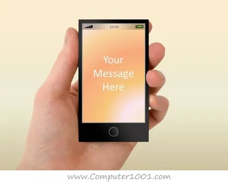 Smartphone PowerPoint Template