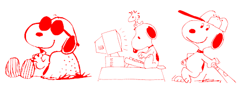 Snoopy Dings - Dingbat Font Snoopy Dings - Dingbat Font