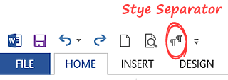 Tombol Stye Separator Tombol Stye Separator