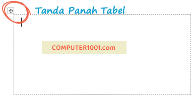 Tabel Label - Mail Merge Label