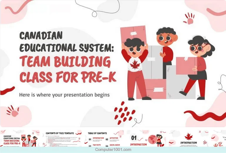 PPT Template Teamwork Team Bulding Class PPT Template Teamwork Team Bulding Class