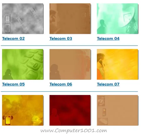Telecom PowerPoint Templates
