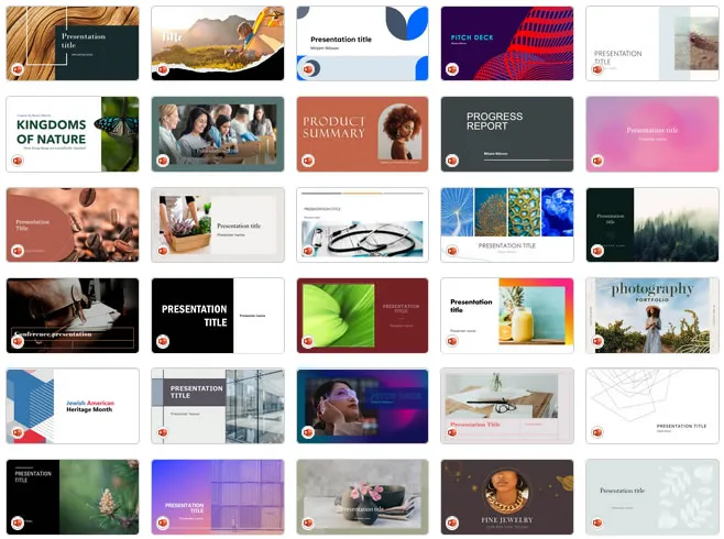 Template Presentasi PowerPoint Microsoft Template Presentasi PowerPoint Microsoft