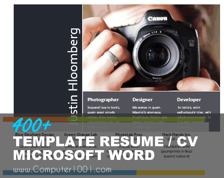 Download 400+ Template Resume / CV Microsoft Word Download 400+ Template Resume / CV Microsoft Word