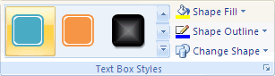 Text Box Styles - Word 2007 Text Box Styles - Word 2007