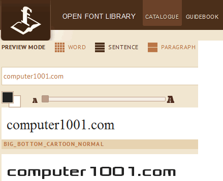 Situs Download Font Gratis Font Library