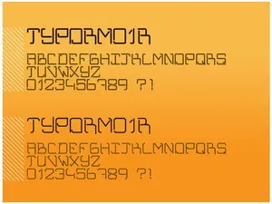 Typorm01r - Font Typorm01r - Font
